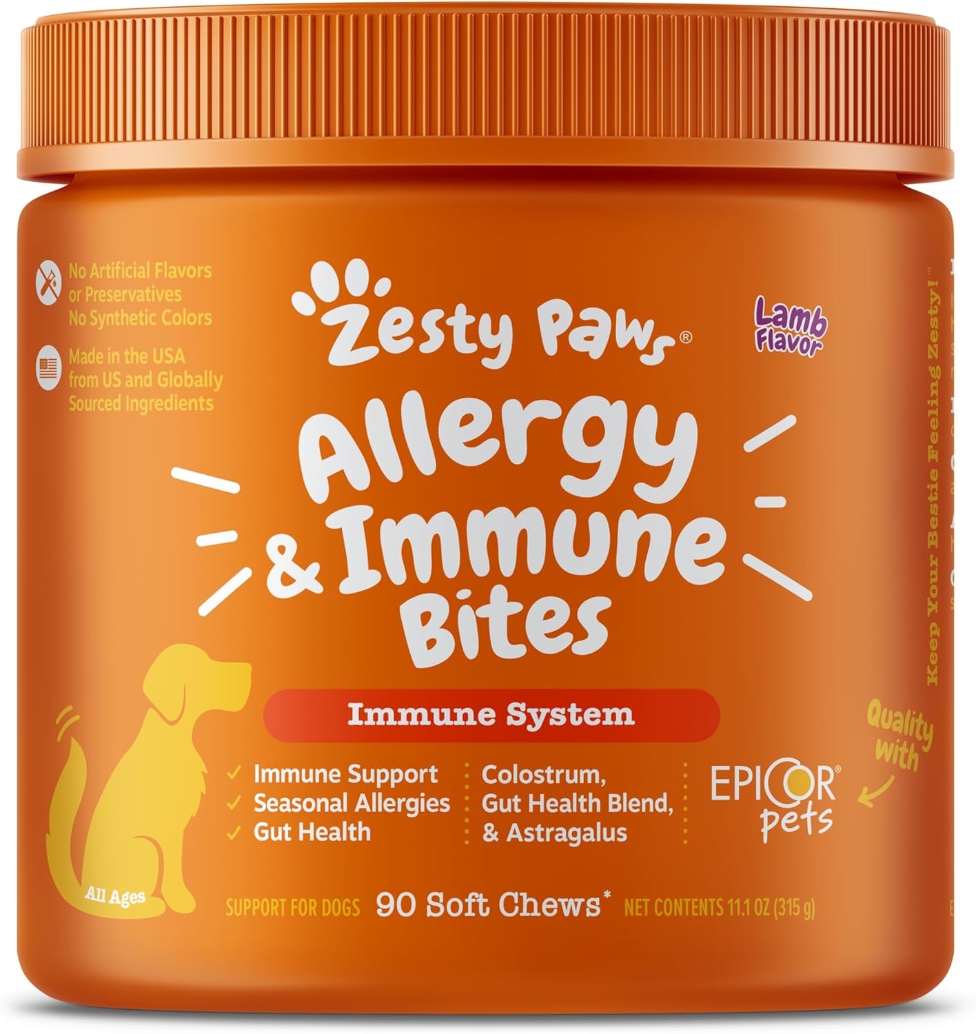 Zesty Paws Dog Allergy Relief